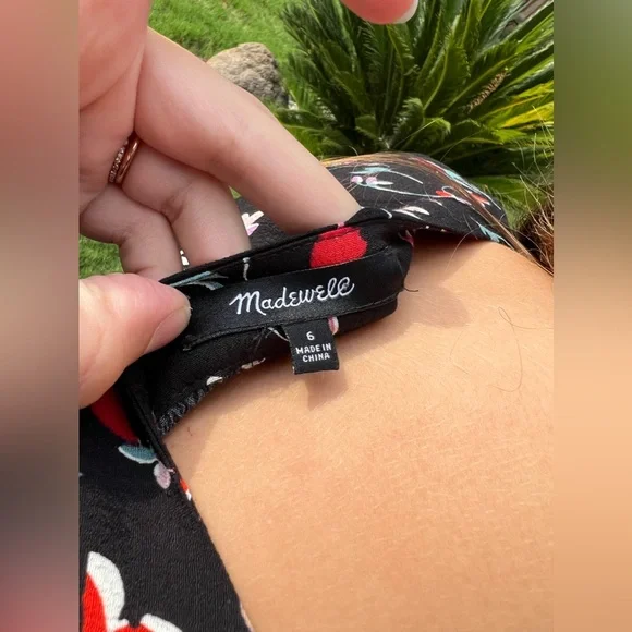 Madewell Floral Dress (Size 6) - Picture 7 of 7